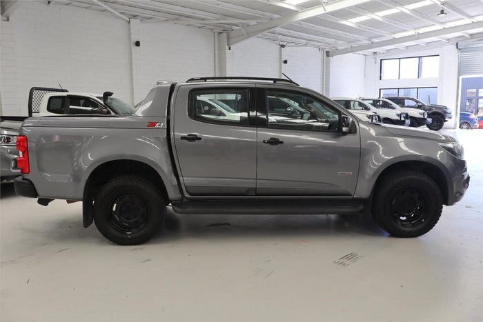2016 Holden Colorado Z71 RG MY17 4X4 Dual Range Satin Steel Grey