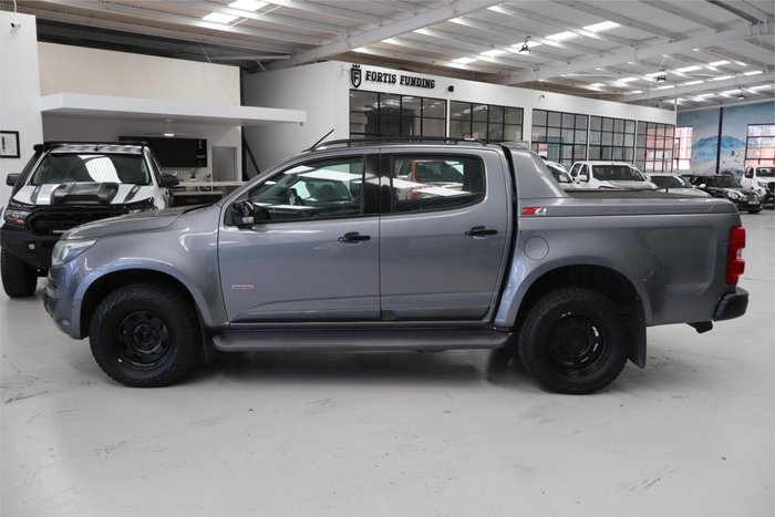 2016 Holden Colorado Z71 RG MY17 4X4 Dual Range Satin Steel Grey