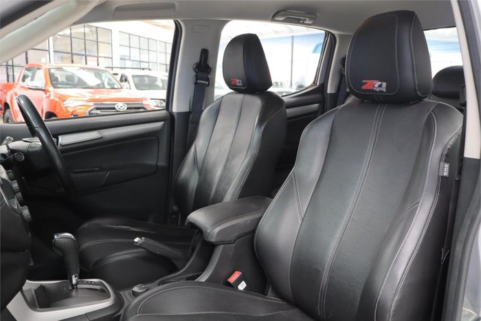 2016 Holden Colorado Z71 RG MY17 4X4 Dual Range Satin Steel Grey