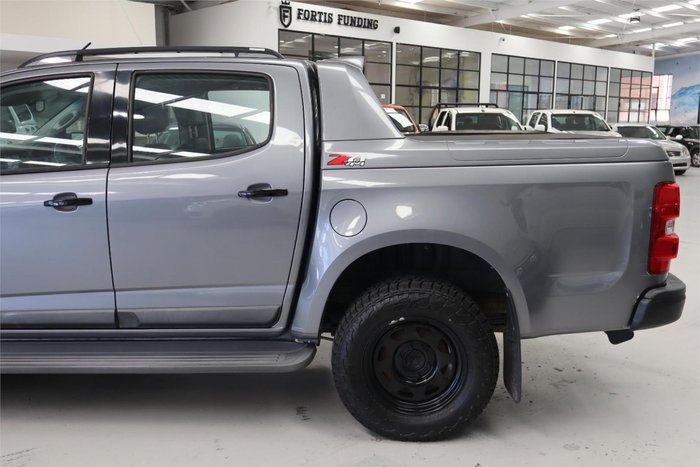 2016 Holden Colorado Z71 RG MY17 4X4 Dual Range Satin Steel Grey