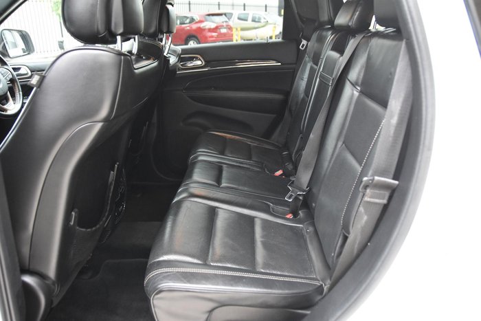 2015 Jeep Grand Cherokee Overland WK MY15 4X4 Dual Range Bright White