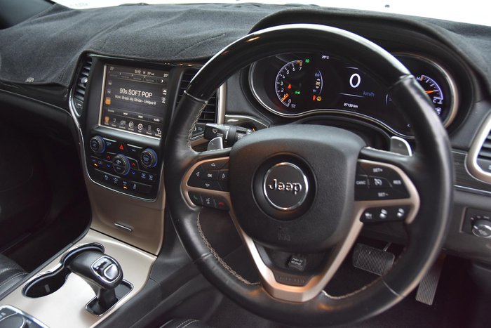 2015 Jeep Grand Cherokee Overland WK MY15 4X4 Dual Range Bright White