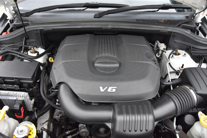 2015 Jeep Grand Cherokee Overland WK MY15 4X4 Dual Range Bright White