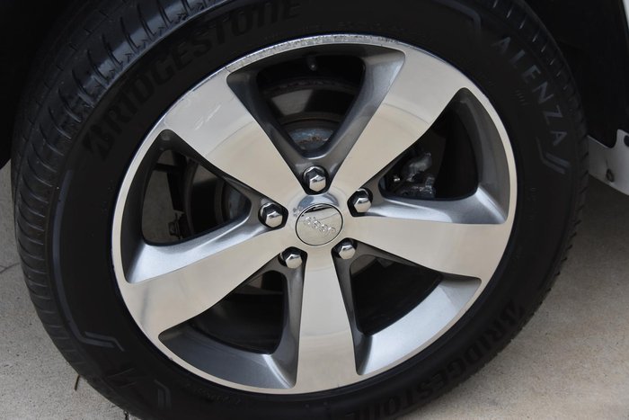 2015 Jeep Grand Cherokee Overland WK MY15 4X4 Dual Range Bright White