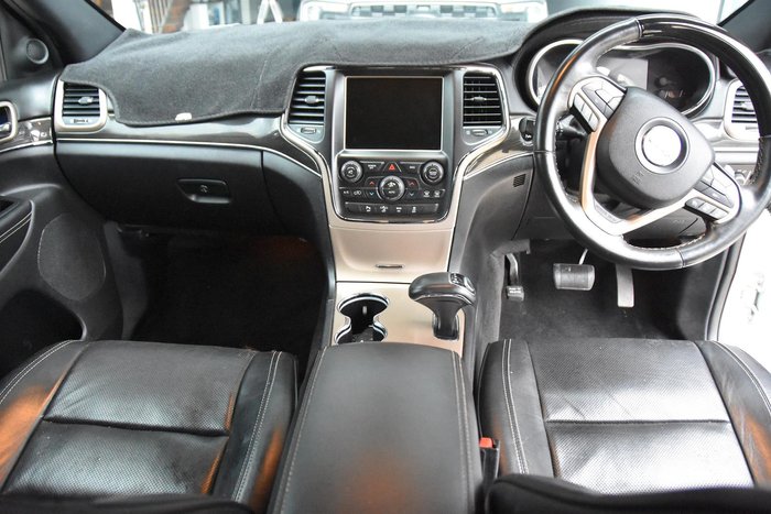 2015 Jeep Grand Cherokee Overland WK MY15 4X4 Dual Range Bright White