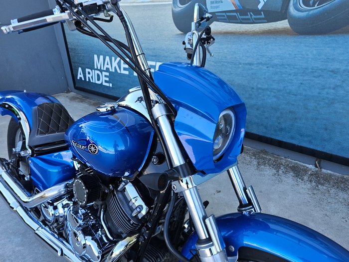2009 Yamaha XVS650 V-STAR CUSTOM Blue