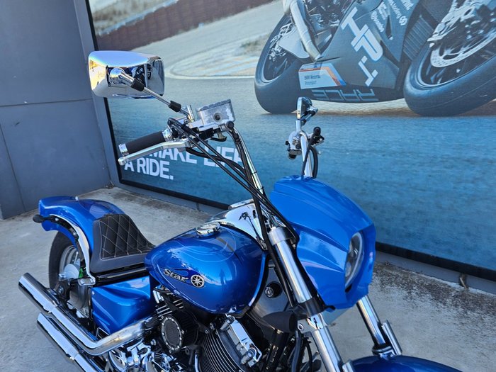2009 Yamaha XVS650 V-STAR CUSTOM Blue