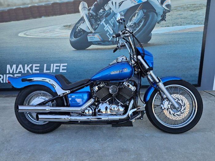 2009 Yamaha XVS650 V-STAR CUSTOM Blue