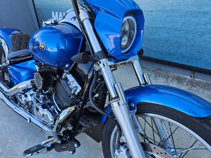 2009 Yamaha XVS650 V-STAR CUSTOM Blue
