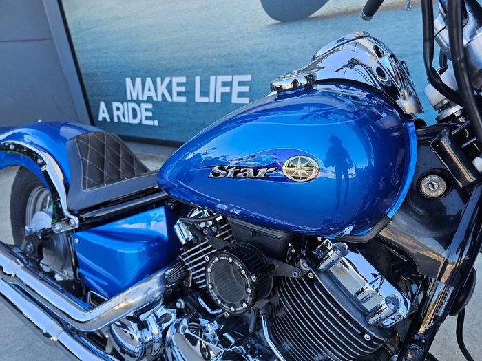 2009 Yamaha XVS650 V-STAR CUSTOM Blue