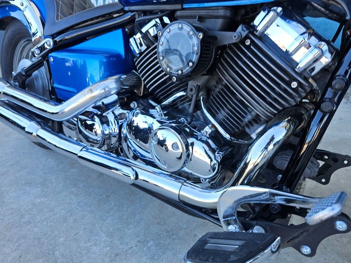 2009 Yamaha XVS650 V-STAR CUSTOM Blue