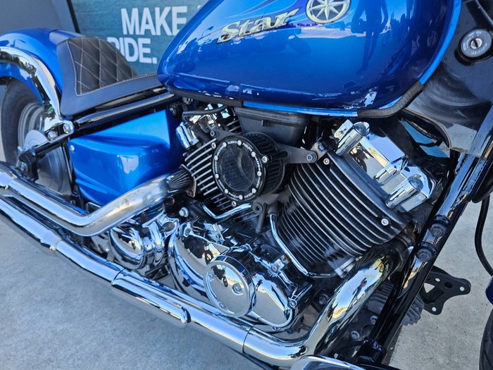 2009 Yamaha XVS650 V-STAR CUSTOM Blue