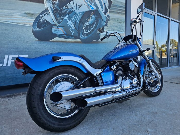 2009 Yamaha XVS650 V-STAR CUSTOM Blue