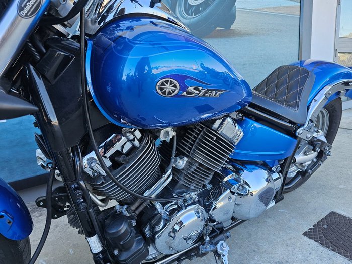 2009 Yamaha XVS650 V-STAR CUSTOM Blue