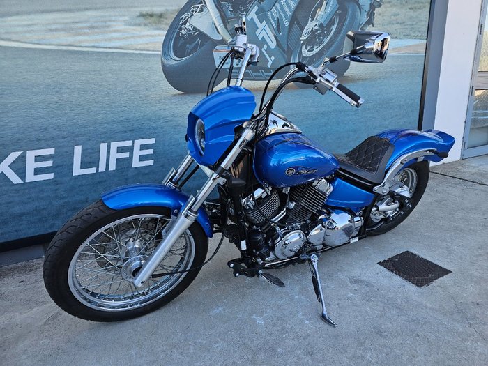 2009 Yamaha XVS650 V-STAR CUSTOM Blue