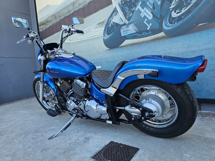 2009 Yamaha XVS650 V-STAR CUSTOM Blue