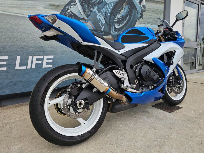 2009 Suzuki GSX-R600 Blue
