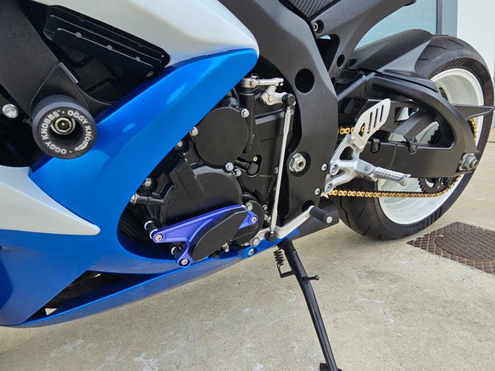 2009 Suzuki GSX-R600 Blue