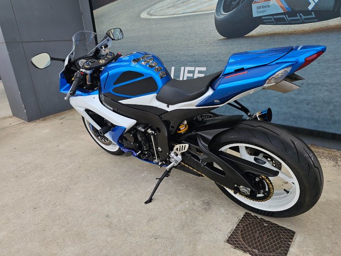 2009 Suzuki GSX-R600 Blue