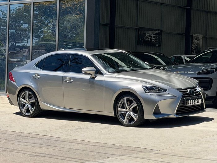 2018 Lexus IS 350 Sports Luxury GSE31R Titanium Silver