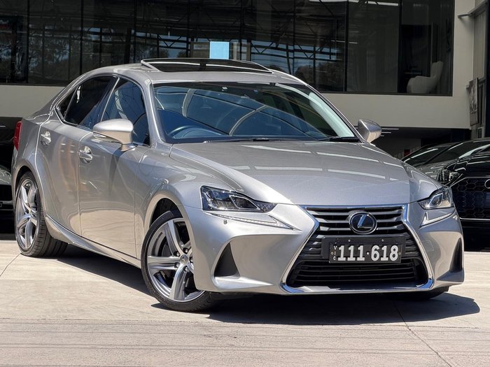 2018 Lexus IS 350 Sports Luxury GSE31R Titanium Silver