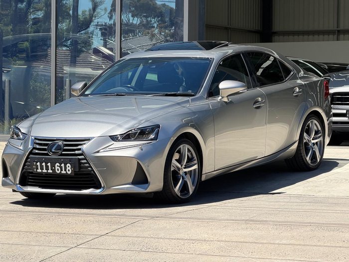 2018 Lexus IS 350 Sports Luxury GSE31R Titanium Silver