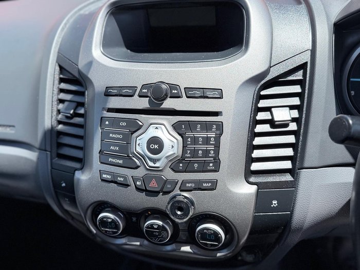 2014 Ford Ranger XLT PX 4X4 Dual Range Metropolitan Grey