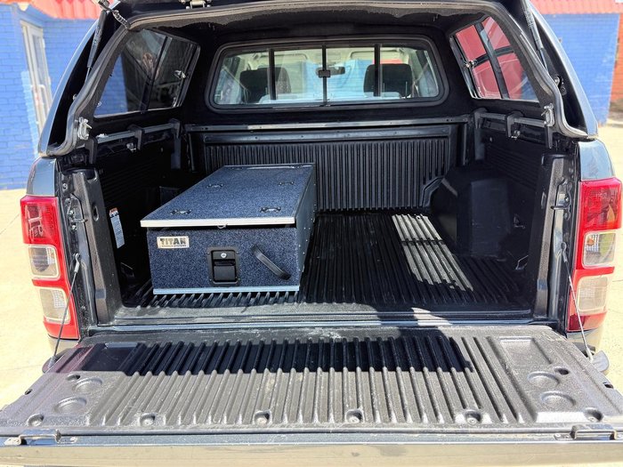 2014 Ford Ranger XLT PX 4X4 Dual Range Metropolitan Grey