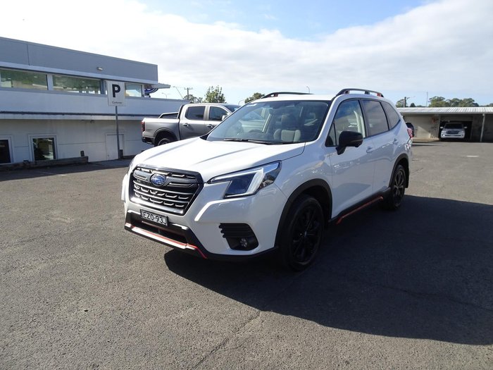 2023 Subaru Forester 2.5i Sport S5 MY23 AWD Crystal White