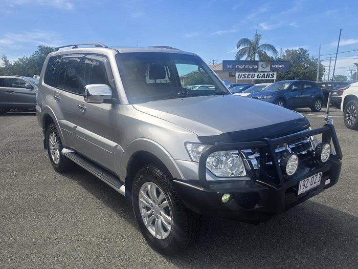 2018 Mitsubishi Pajero GLX NX MY18 4X4 Dual Range Sterling Silver
