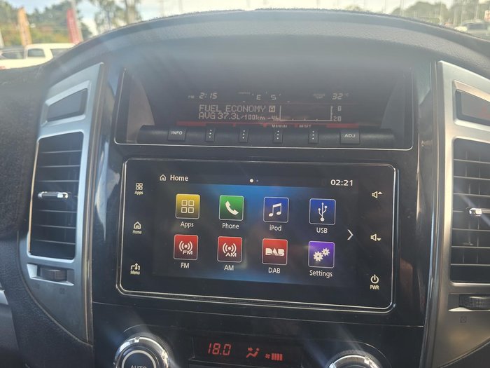 2018 Mitsubishi Pajero GLX NX MY18 4X4 Dual Range Sterling Silver