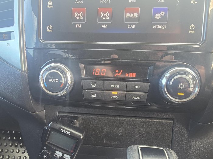 2018 Mitsubishi Pajero GLX NX MY18 4X4 Dual Range Sterling Silver