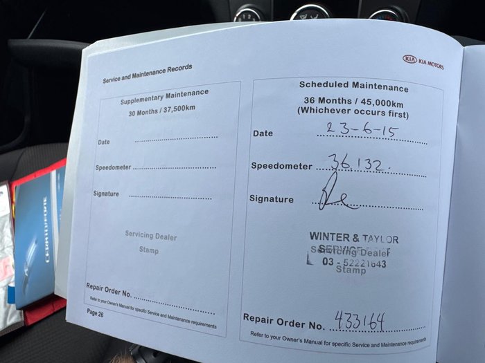 2012 Kia Cerato Extra