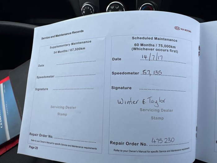 2012 Kia Cerato Extra