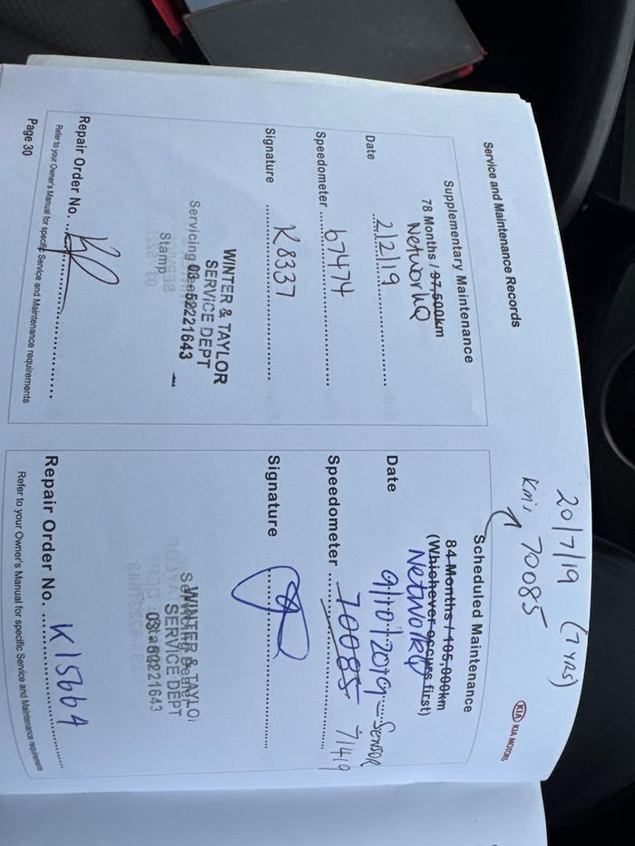 2012 Kia Cerato Extra