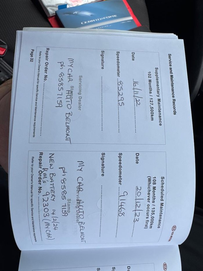 2012 Kia Cerato Extra