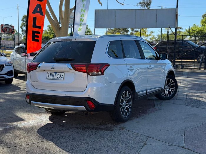 2017 Mitsubishi Outlander LS Safety Pack ZK MY17 4X4 On Demand White
