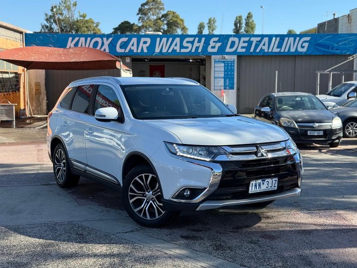 2017 Mitsubishi Outlander LS Safety Pack ZK MY17 4X4 On Demand White