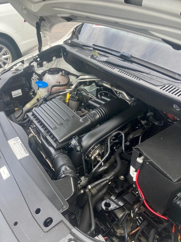 2018 Volkswagen Caddy TSI220 2KN MY18 Candy White