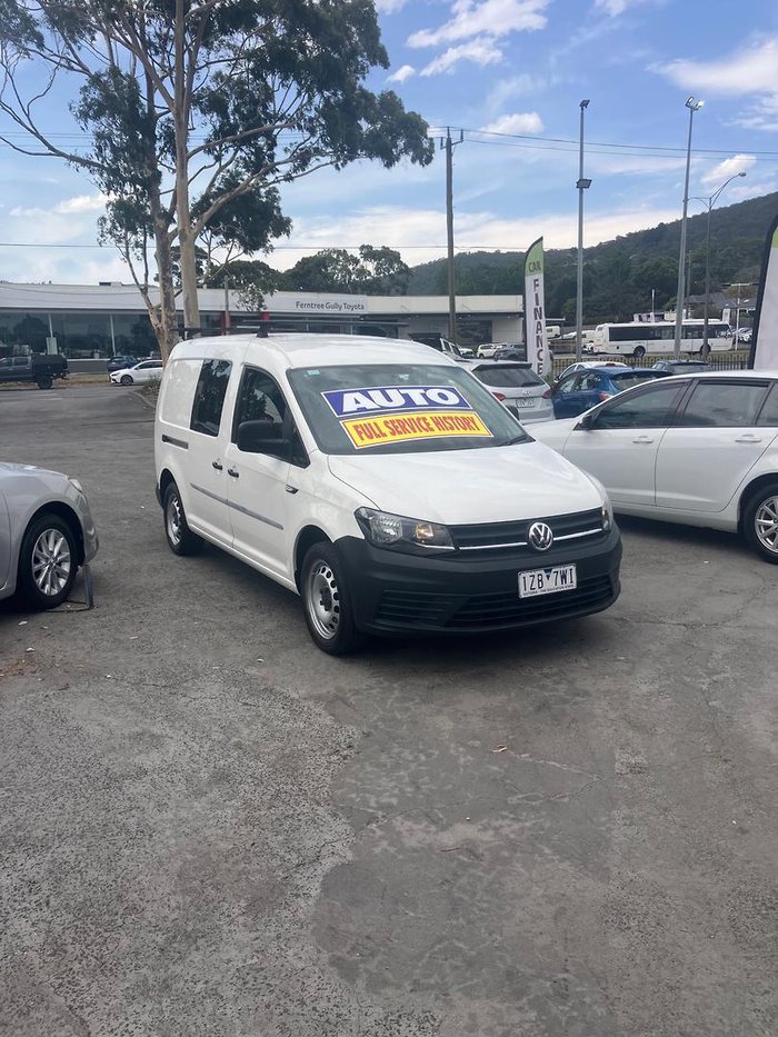2018 Volkswagen Caddy TSI220 2KN MY18 Candy White