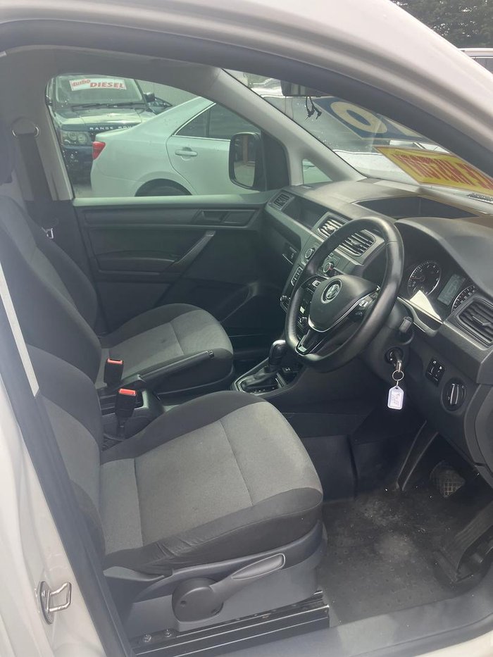 2018 Volkswagen Caddy TSI220 2KN MY18 Candy White