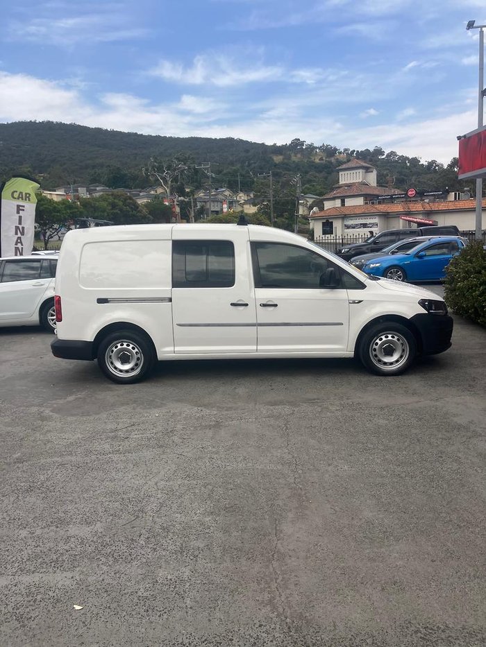 2018 Volkswagen Caddy TSI220 2KN MY18 Candy White