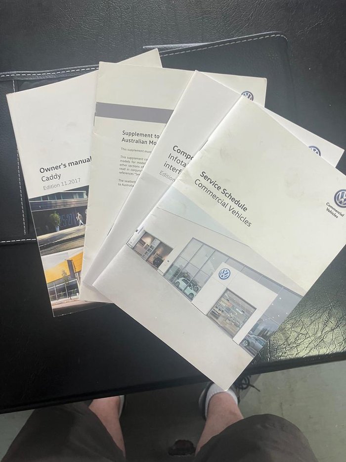 2018 Volkswagen Caddy TSI220 2KN MY18 Candy White