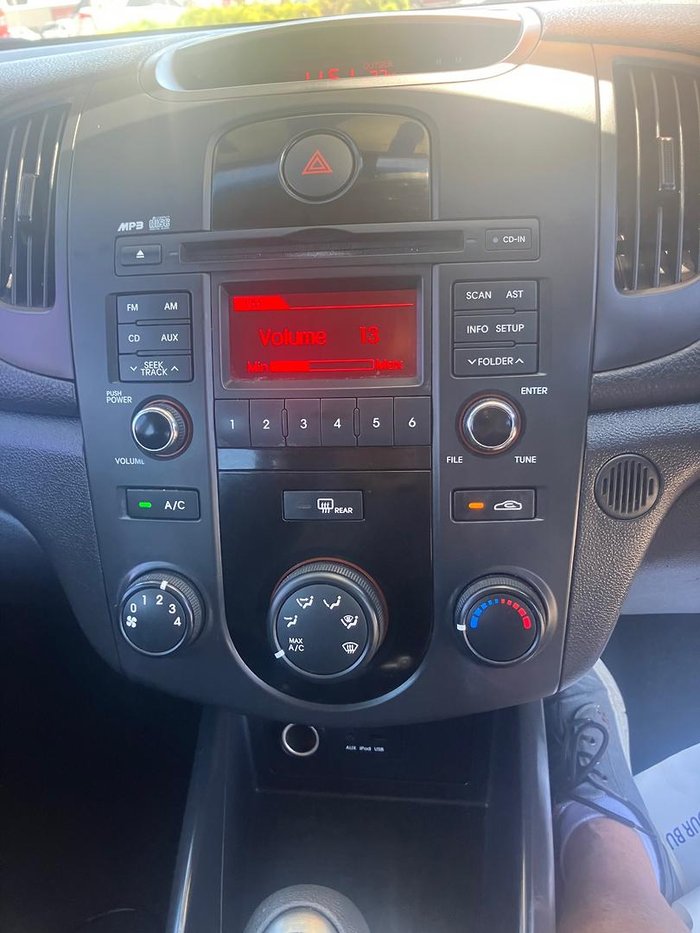 2013 Kia Cerato Si TD MY13 Temptation Red