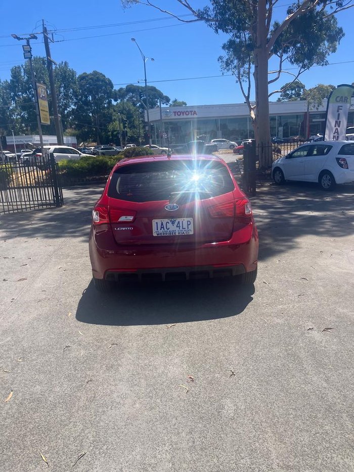 2013 Kia Cerato Si TD MY13 Temptation Red