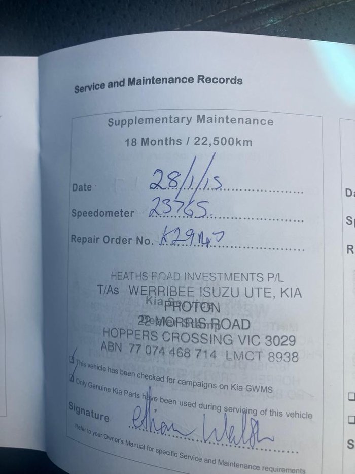 2013 Kia Cerato Si TD MY13 Temptation Red