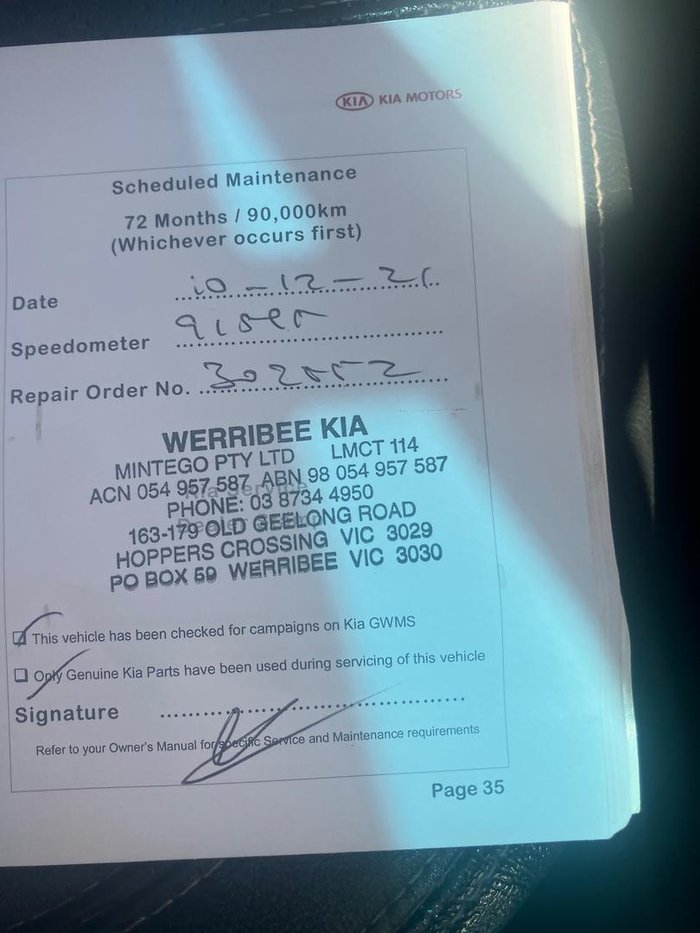 2013 Kia Cerato Si TD MY13 Temptation Red