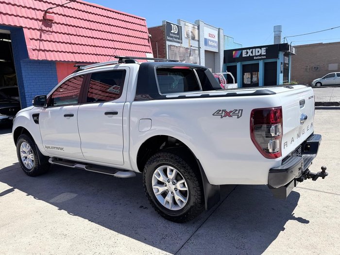 2013 Ford Ranger Wildtrak PX 4X4 Dual Range Cool White
