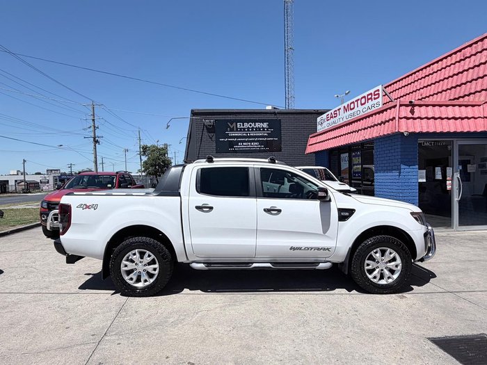 2013 Ford Ranger Wildtrak PX 4X4 Dual Range Cool White