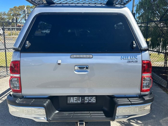 2015 Toyota Hilux SR5 KUN26R MY14 4X4 Dual Range Silver Sky